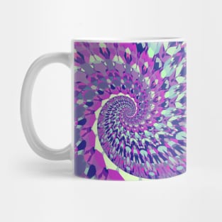 Trippy Mandala Spiral Mug